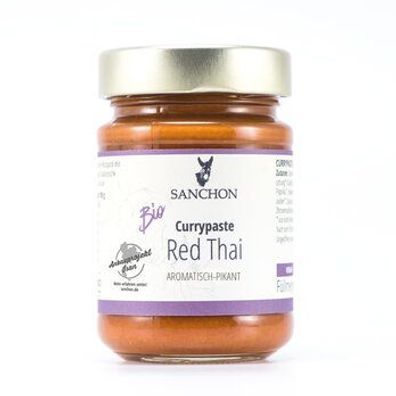 Sanchon 3x Currypaste Red Thai, Sanchon 190g