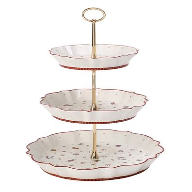 Villeroy & Boch Toy's Delight Etagere Premium Porcelain, etall rot, eiß 1485857880