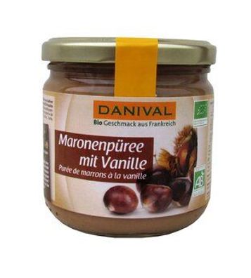 Danival 3x Maronenpüree mit Vanille 380g