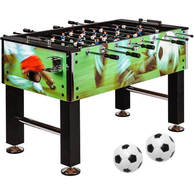 GAMES PLANET® Kickertisch Tischkicker Tischfussballspiel Tischfussball Kicker