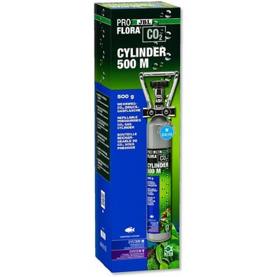 JBL Proflora CO2 Cylinder 500 M Mehrweg-Vorratsflasche mit 500 g CO2