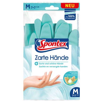 Spontex Haushaltshandschuhe Zarte Hände Handschuhe Spülhandschuhe Putzhandschuhe