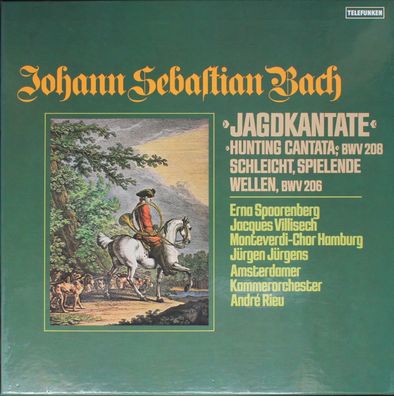 Telefunken 6.35370 - Jagdkantate = Hunting Cantata; BWV 208 / Schleicht, Spielen