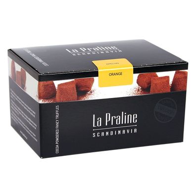 La Praline Schokotrüffel-Pralinen mit Orange