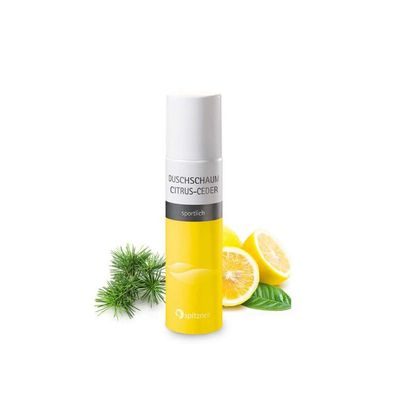 Spitzner Duschschaum Citrus-Ceder 50 ml Wellness-Dusche sanft hautverträglich und 10