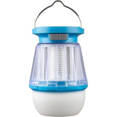 Rubytec - USB Solar-Laterne & Mosquito Fänger Buzz Blau - RU42465