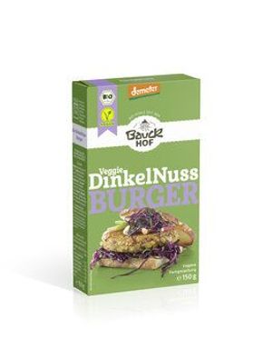 Bauck Mühle 3x Dinkel Nuss-Burger Demeter 150g