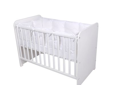 B-Ware Lorelli Babybett-Nestchen 4-teilig rundum, Babybett 120 x 60 cm, beige