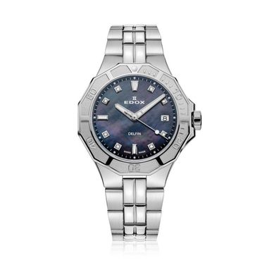 Edox - 53020 3M NANND - Armbanduhr - Damen - Delfin Diver Date Lady