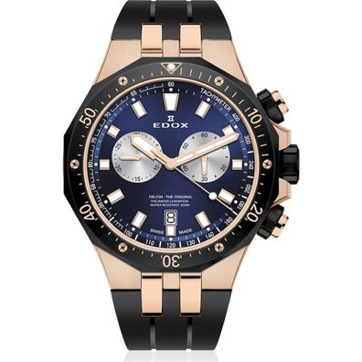 Edox - 10109 357RNCA BUIRA - Armbanduhr - Herren - Chronograph - Delfin