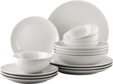 Rosenthal Set 16-tlg. / Müslischale Mesh Weiss 11770-800001-28370