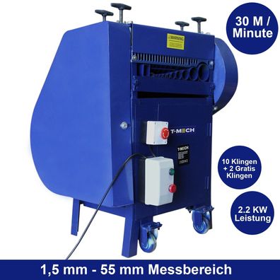 Kabelschälmaschine 55mm elektrische Abisoliermaschine Kabelabisoliermaschine Kabel