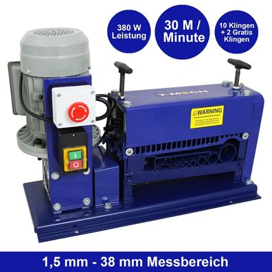 Kabelschälmaschine 38mm elektrische Abisoliermaschine Kabelabisoliermaschine Kabel