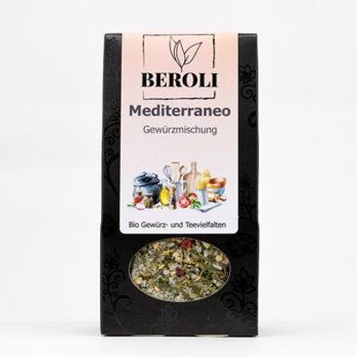 Bio Beroli 3x Gewürzmischung Mediterranero Beroli 75g