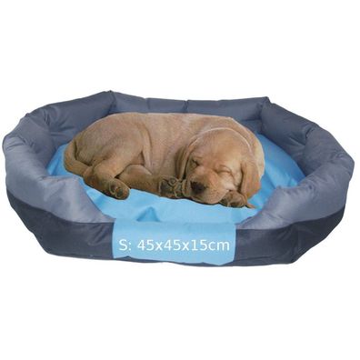 Hundebett TB5049S grau Hundekorb Hundekissen Hundesofa Tierbett Schlafplatz