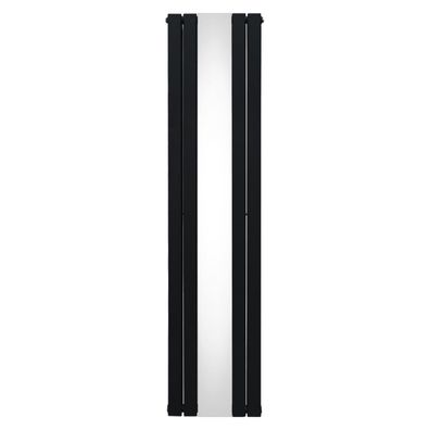 Paneelheizkörper & Spiegel Heizgerät Modern Vertikal Schwarz 1800 x 425mm