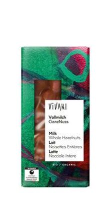 Vivani 6x Vollmilch Schokolade GanzNuss 100g