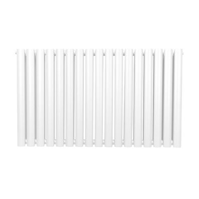 Röhrenheizkörper Oval Zentralheizung Modern Horizontal Weiß 600 x 1020mm