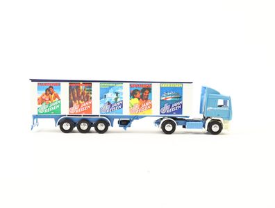 Albedo H0 Modellauto LKW Sattelzugmaschine "AHN REISEN Volvo F12 Intercoler 1:87