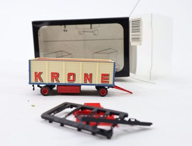 Preiser H0 21020 Modellauto Anhänger Packwagen "Circus Krone" 1:87