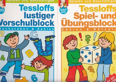 Spiel- und Übungsblock, Zählen & Rätseln, Buchstaben und Zahlen