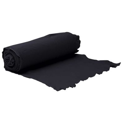 Geotextil-Vlies Schwarz 1x10 m Polyesterfaser Unkrautflies Gartenflies