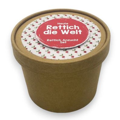 Rettich die Welt - Pott Rettich Anzucht Set