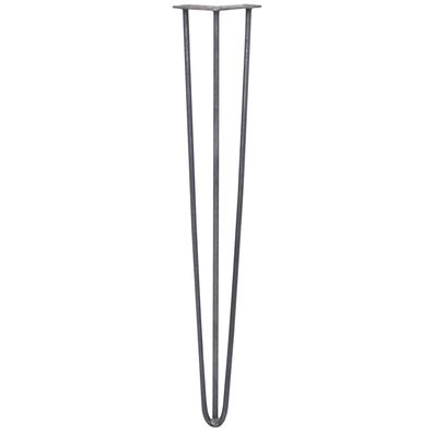 4 x 71cm 3 Streben Hairpin Legs Tischbeine Möbelbeine Stuhlbeine 10mm D Rohstahl