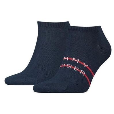 Tommy Hilfiger Herrensocken Men Sneaker 2P CF2Y Navy 2er-Pack 701222188-004