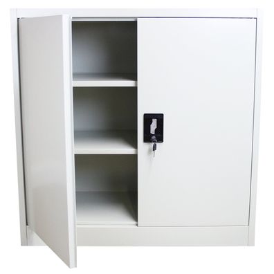 Aktenschrank Ablageschrank Stahlschrank Büroschrank Büromöbel 90cm (H) x 90cm (B) x