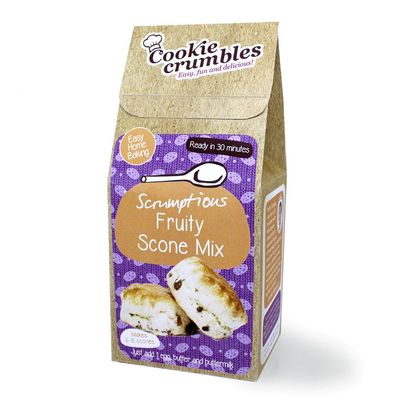 Cookie Crumbles Scones Backmischung mit Rosinen