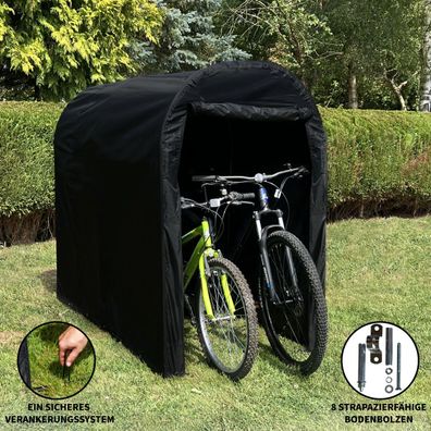 Fahrradzelt Fahrrad Garage Zelt Camping Vorrat Lagerzelt Garten Geräte Beistell