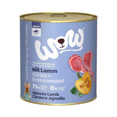 WOW Dog Lamm 12 x 800g (7,28€/kg)