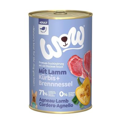 WOW Dog Lamm 12 x 400g (9,56€/kg)