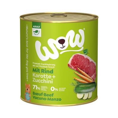 WOW Dog Rind 12 x 800g (7,28€/kg)