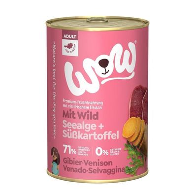 WOW Dog Wild 12 x 400g (9,56€/kg)