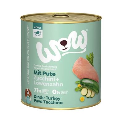 WOW Dog Pute 12 x 800g (7,28€/kg)