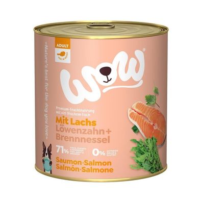 WOW Dog Lachs 12 x 800g (7,28€/kg)