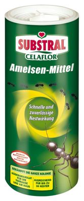 Substral Celaflor Ameisen-Mittel, staubfreies Ködergranulat mit sehr guter