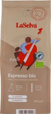 LaSelva Espresso "Forte" - Röstkaffee gemahlen 250g