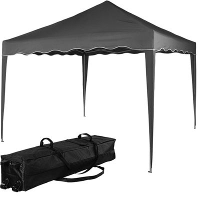 Instent® Pavillon 3x3m Partyzelt Faltbar Wasserdicht Gartenpavillon Faltpavillon