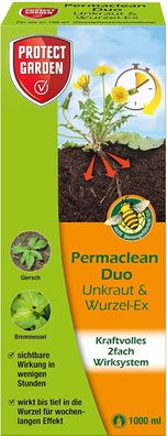 Protect GARDEN Permaclean Duo Unkraut & Wurzel Ex, Unkrautvernichter mit