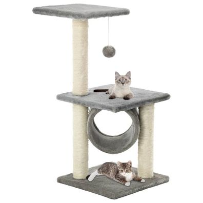 Katzen-Kratzbaum Sisal 65 cm Kletterbaum Spielbaum für Katzen