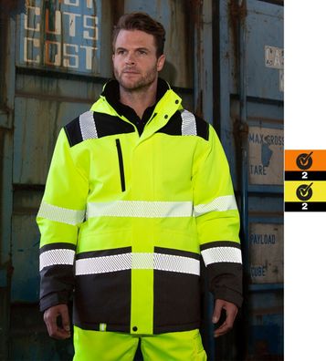 Result Safe-Guard Printable Waterproof Softshell Safety Coat R475X