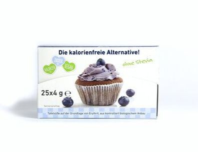 Biosüße Kalorienfreie BioSüße Bio Erythrit To go Box 25 St X 4g 100g