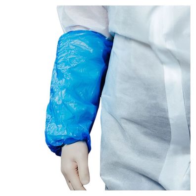 PE-Ärmelschoner blau, 40 my | Beutel (100 Stück)