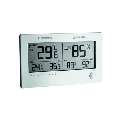 TFA - Funk-Thermo-Hygrometer TWIN PLUS 30.3049 - silber