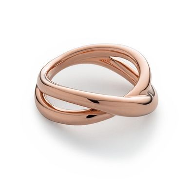 Paul Hewitt - Ring - Damen - rosegold-plattiert - Waves Twisted roségold