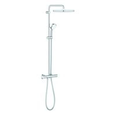 Grohe Duschsystem Tempesta C 250 Cube 26689 mit THM Brausearm 390mm chrom