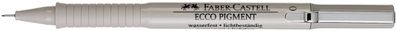 Faber-Castell 166199 Tintenschreiber ECCO Pigment - 0,1 mm, schwarz, (dokumentenecht)